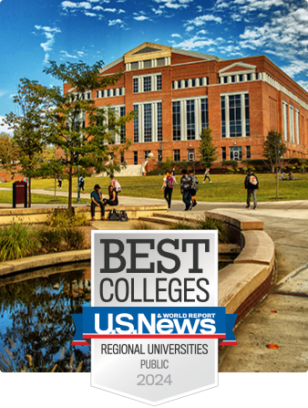 Eastern CT State 2024 U.S. News & World Report Best Colleges ranking badge